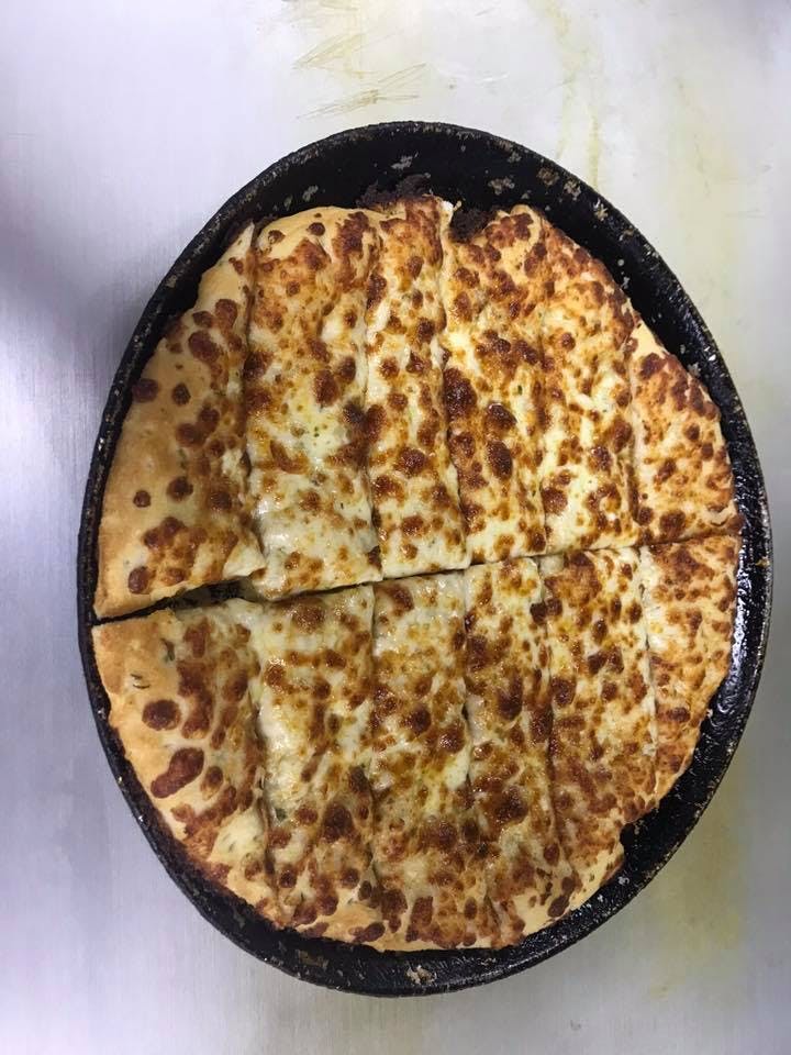 Order Garlic Bread with Cheese - 1/2 Loaf food online from Your Pizza Shop store, Canton on bringmethat.com