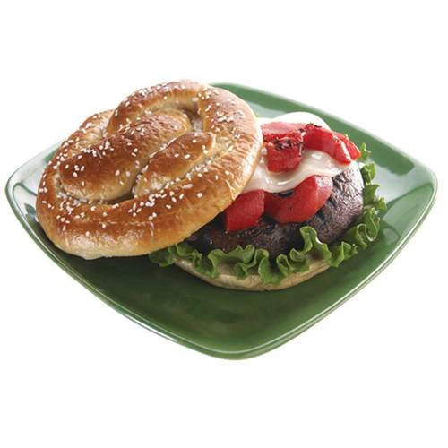 Order Turkey and Pepperoni on a Toasted Pretzel Roll food online from Obee Sub Shoppe store, LaSalle on bringmethat.com