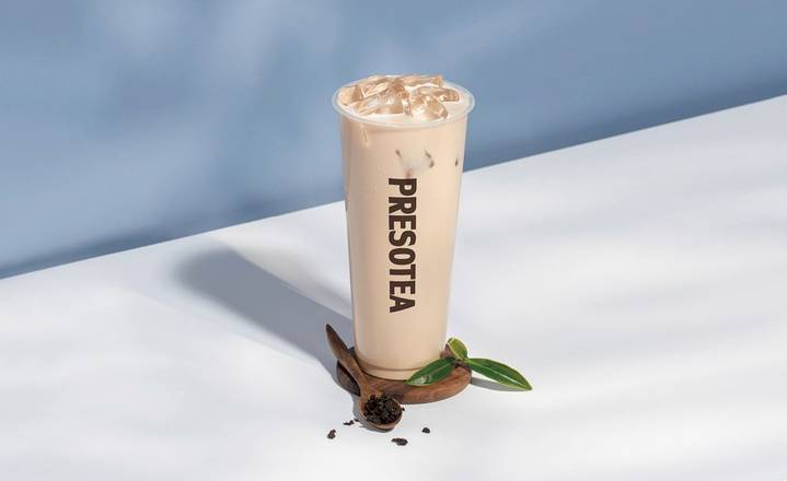Order Roasted Oolong Milk Tea food online from Presotea store, Commerce Charter Township on bringmethat.com