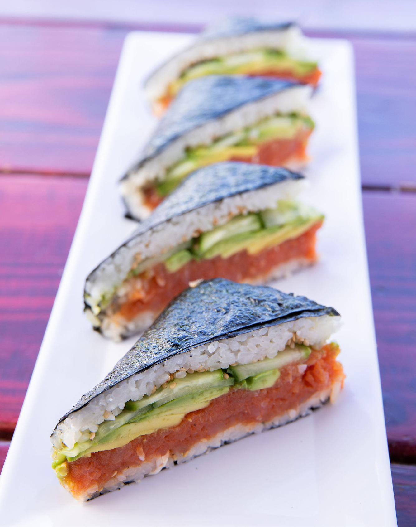 Order Sushi Sandwich food online from Meshuga 4 Sushi - W. Pico Blvd. store, Los Angeles on bringmethat.com