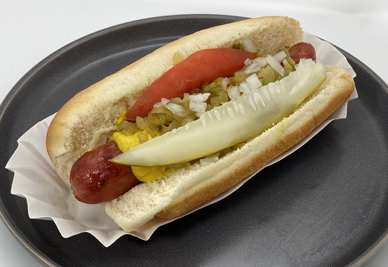 Order Hot Dog food online from Evan's store, Des Plaines on bringmethat.com