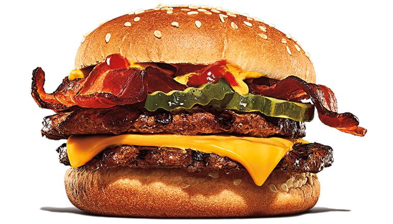 Order Bacon Double Cheeseburger food online from Burger King 29031 store, Fairport on bringmethat.com