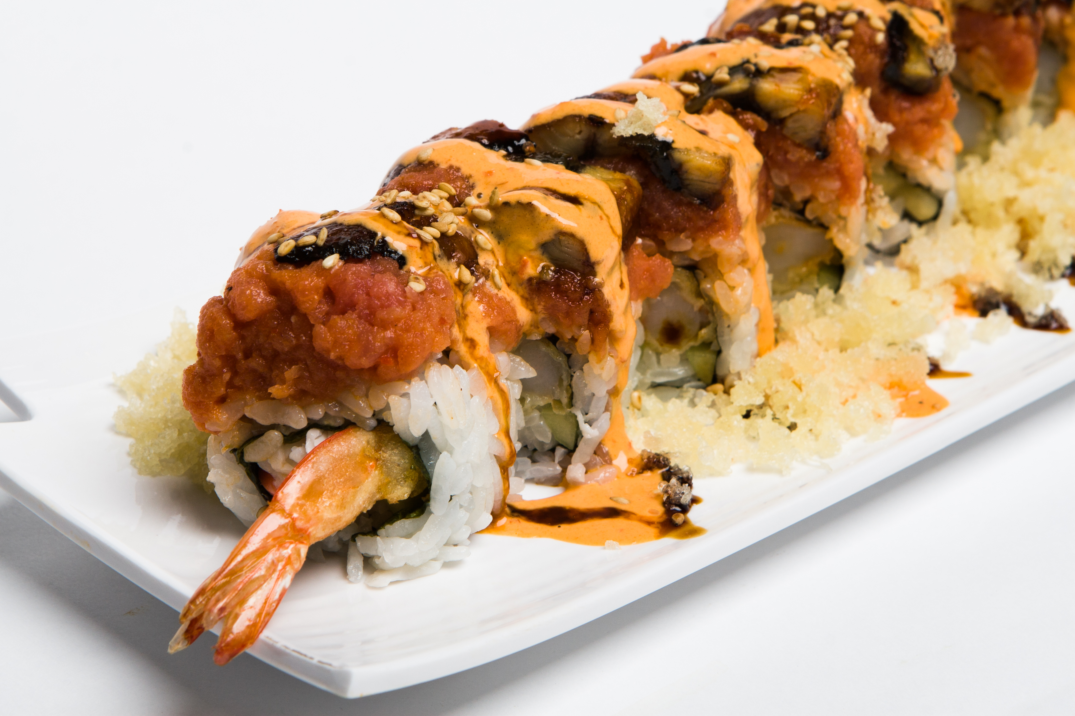 Order Hungry Man Roll food online from Kaiba Japanese Restaurant store, Anaheim on bringmethat.com