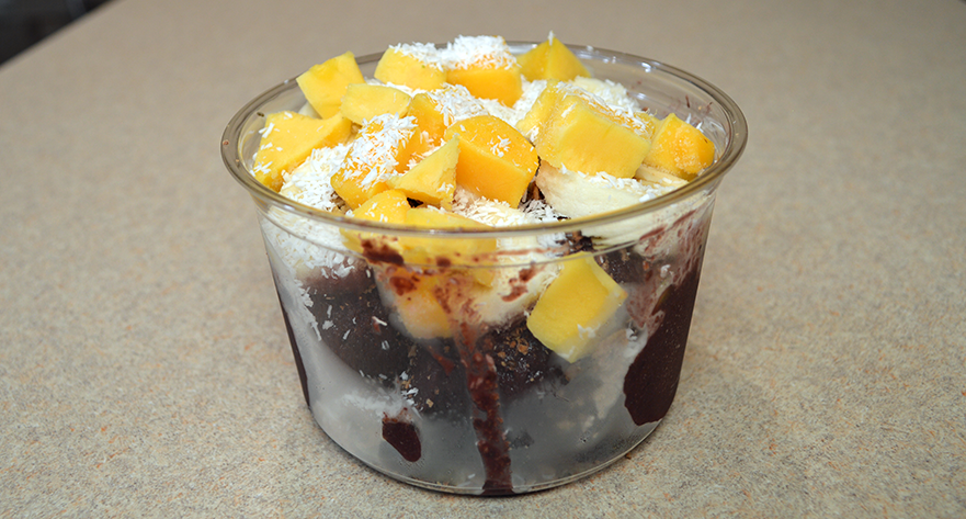 Order Acai Coconut Mango Bowl - 16 oz food online from Better Health Cafe store, Grosse Pointe Woods on bringmethat.com