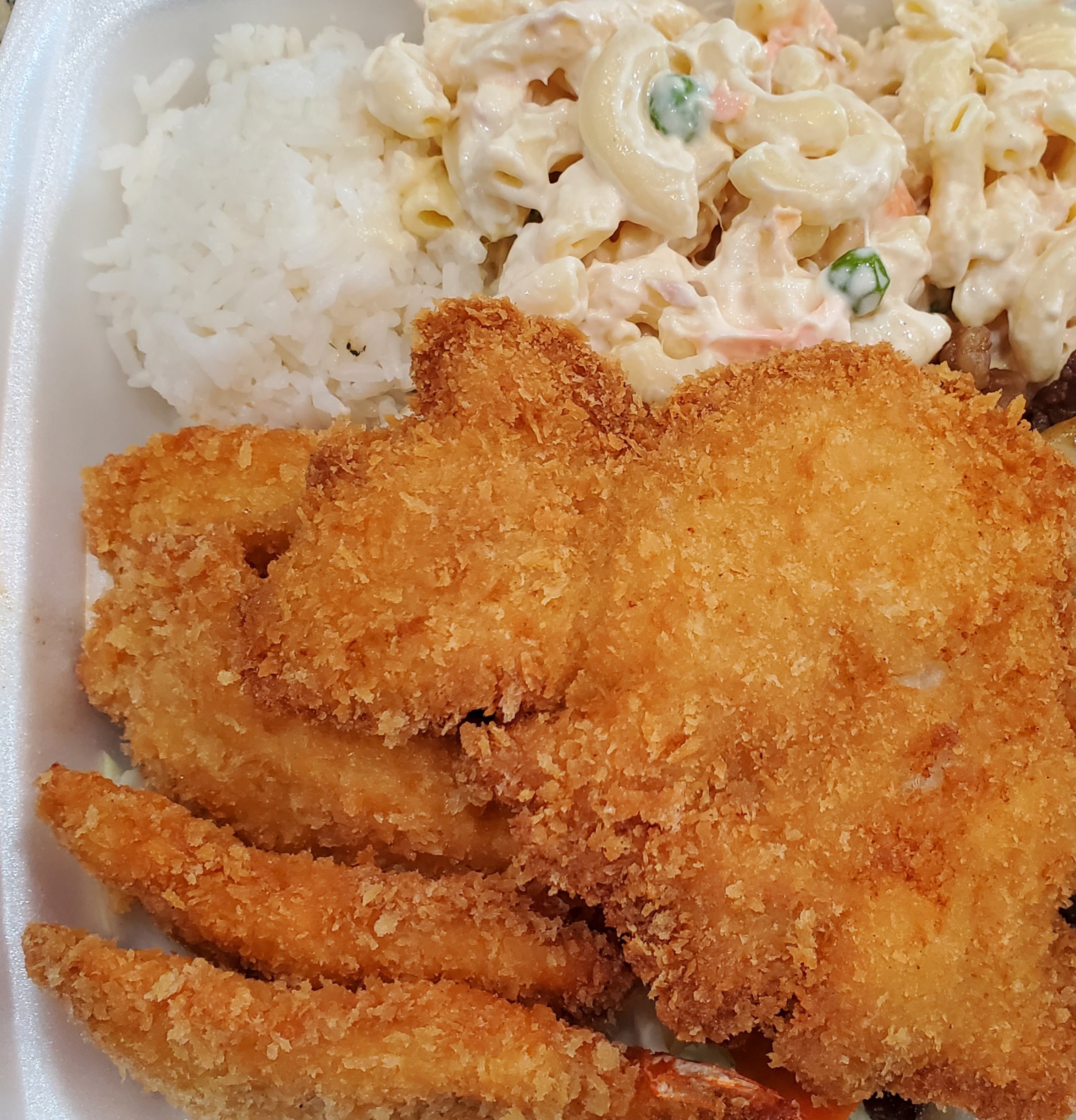 Order Fish Platter Plate food online from Young Hawaiian Bbq store, Chino on bringmethat.com