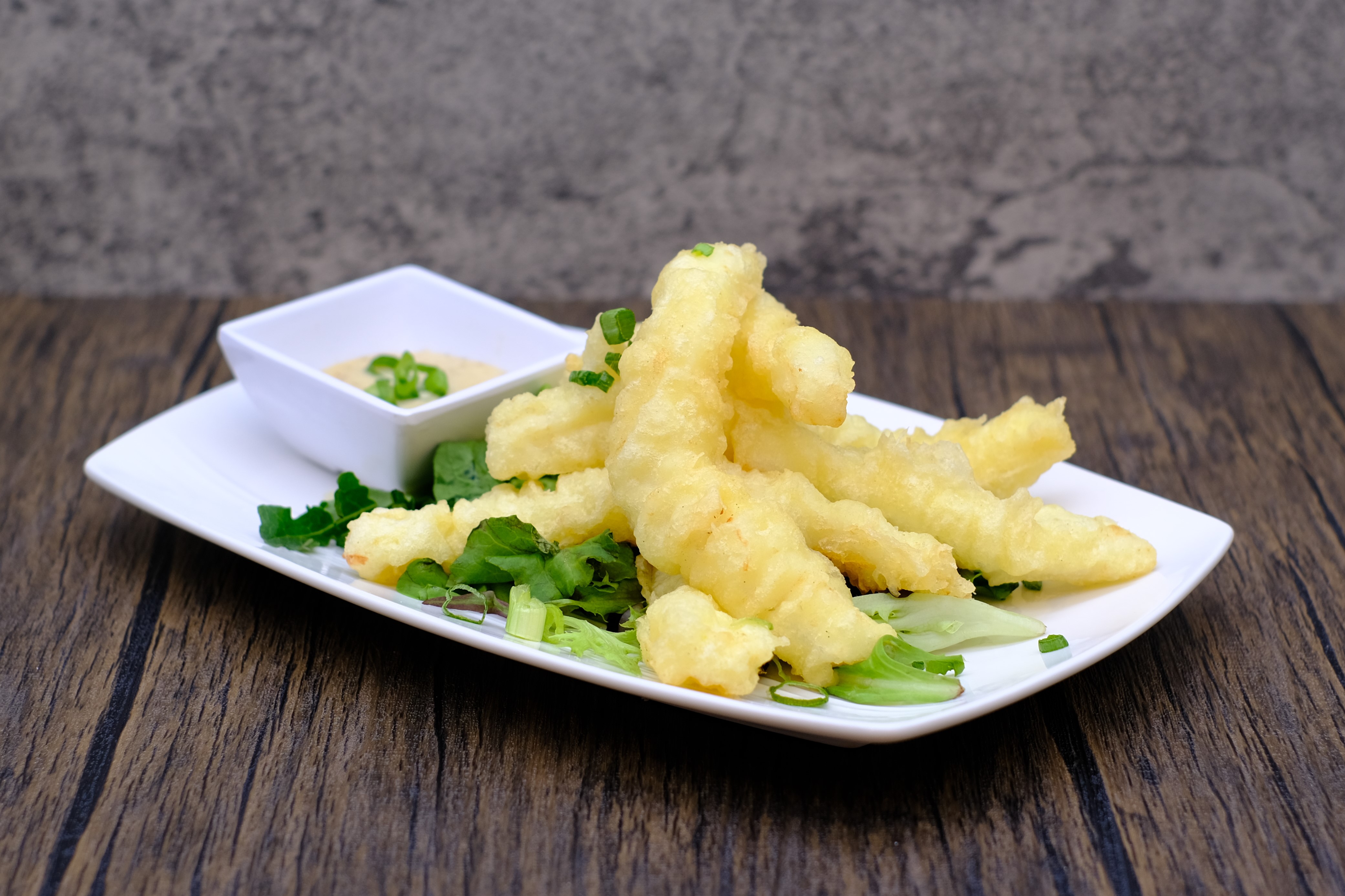 Order Fried Calamari food online from Banzai Japanese Bar & Kitchen store, Fresno on bringmethat.com