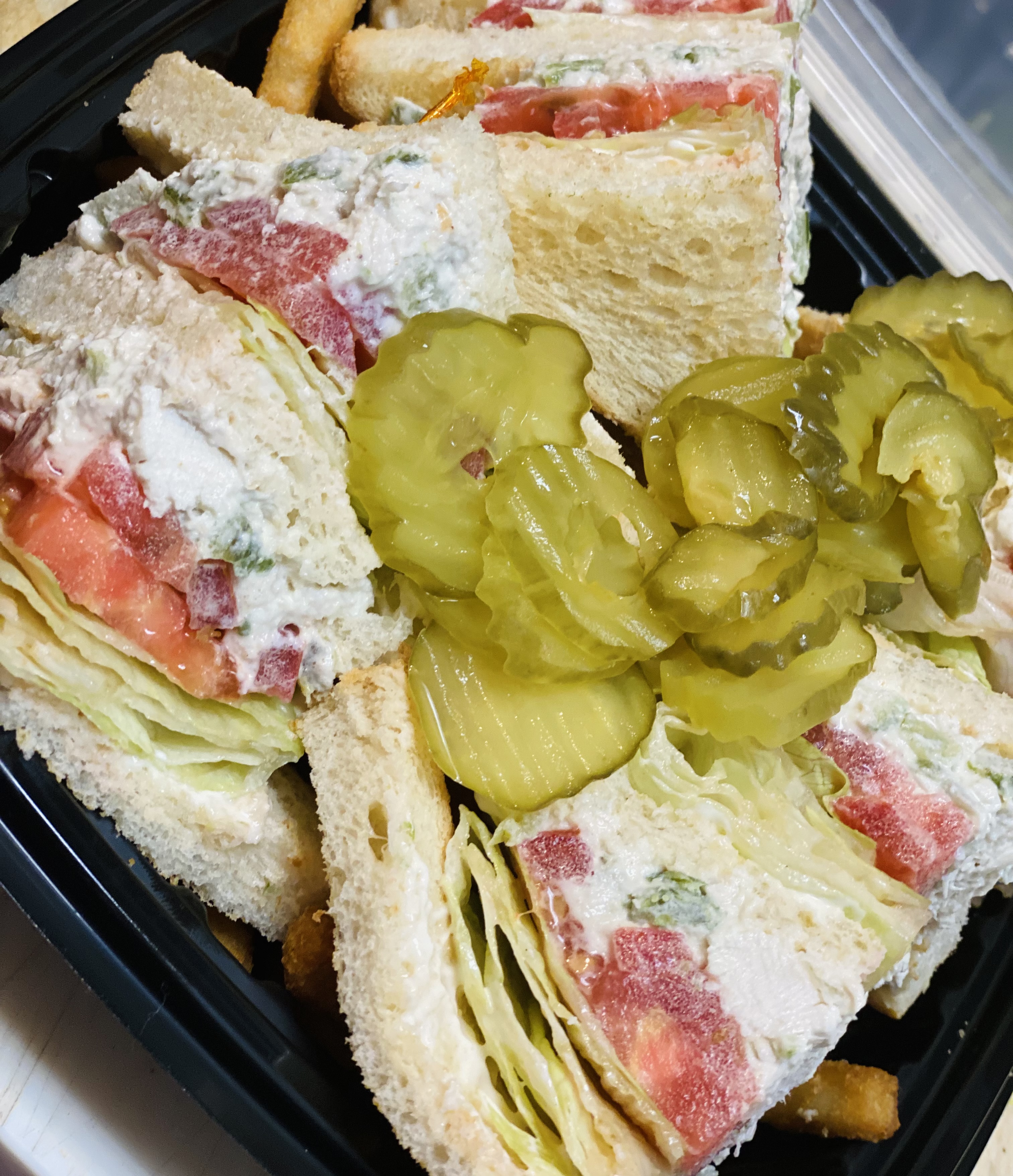Order Chicken Salad Club Sandwich food online from Rosario's store, Philadelphia on bringmethat.com