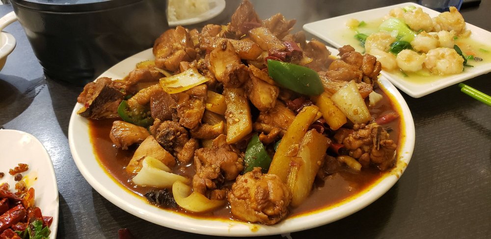 Order Big Plate Chicken Stew大盘鸡 food online from Frice store, Riverside on bringmethat.com