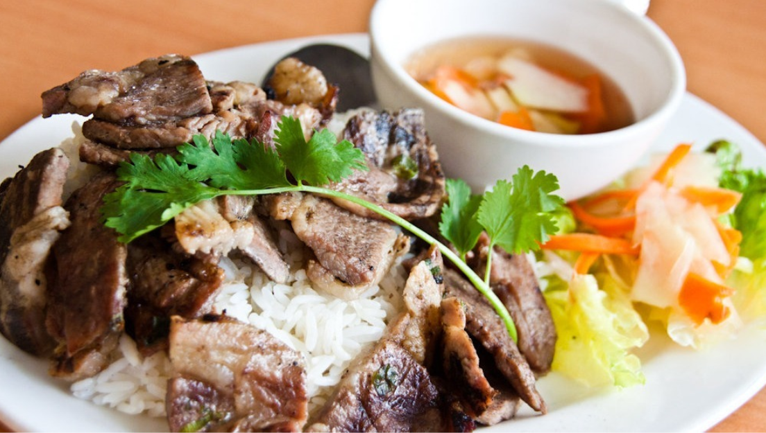 Order Com Thit Nuong food online from Turtle Tower store, San Francisco on bringmethat.com