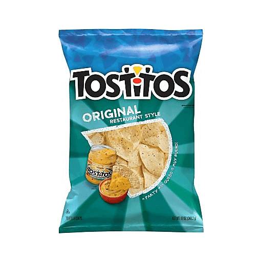 Order Tostitos Restaurant Style Chips (12 OZ) 133129 food online from BevMo! store, Milpitas on bringmethat.com