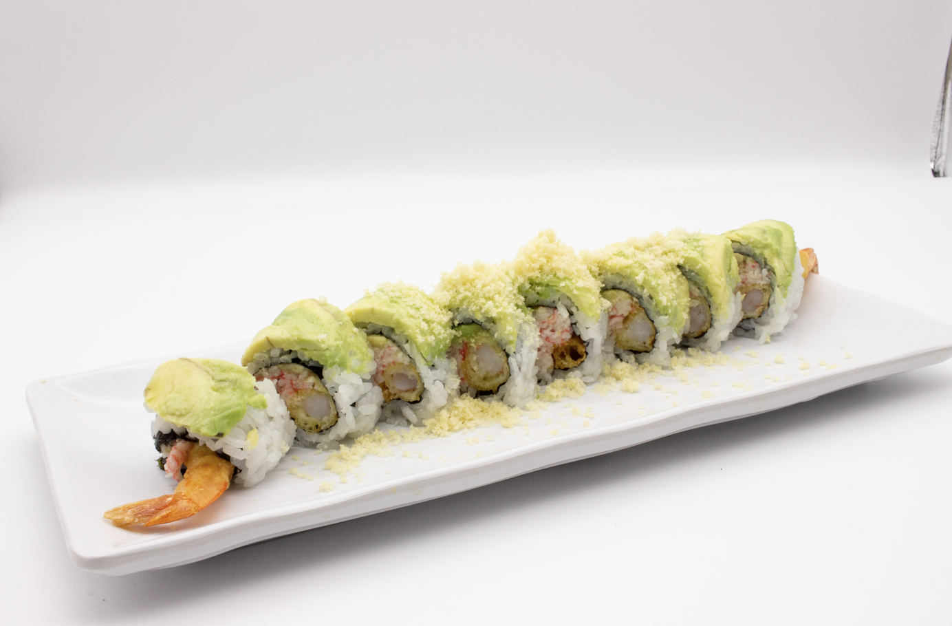 Order Crunch Caterpillar Roll food online from Sushiaru store, Victorville on bringmethat.com