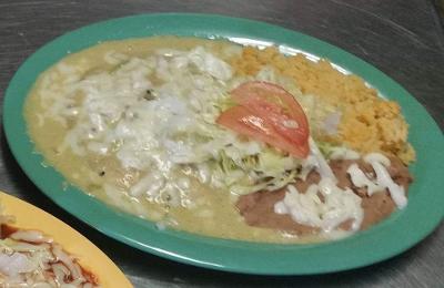 Order Enchilada Plate food online from Cocina Mexican Express store, Las Cruces on bringmethat.com