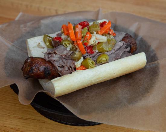 Order Italian Beef & Sausage Combo food online from Meat & Potato Eatery store, Mchenry on bringmethat.com