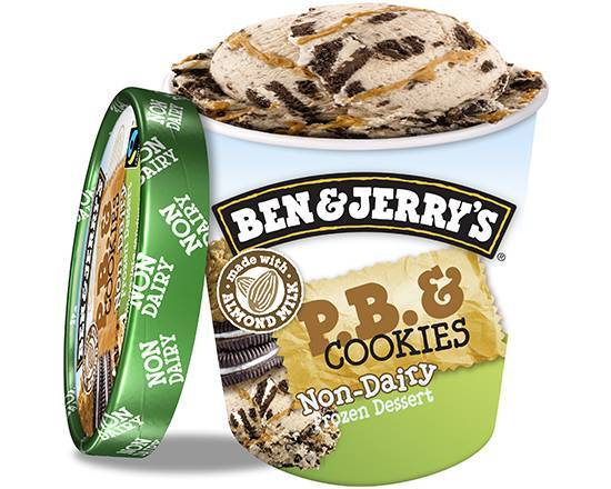 Order Ben & Jerry's Non Dairy P.B. & Cookies food online from The Ice Cream Shop store, Los Angeles on bringmethat.com