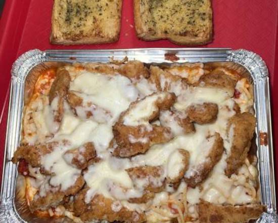 Order Chicken Parmigiana food online from Amore Pizza store, Stoneham on bringmethat.com