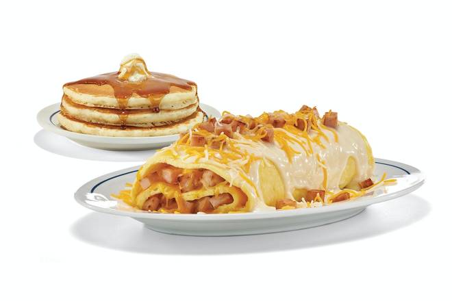 Order Ham & Cheese Omelette food online from Ihop store, Nashville on bringmethat.com