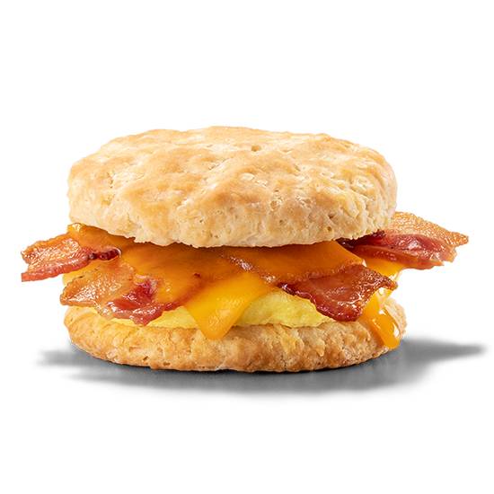 Order Bacon, Egg & Cheese Biscuit food online from Caseys Carry Out Pizza store, Van Meter on bringmethat.com
