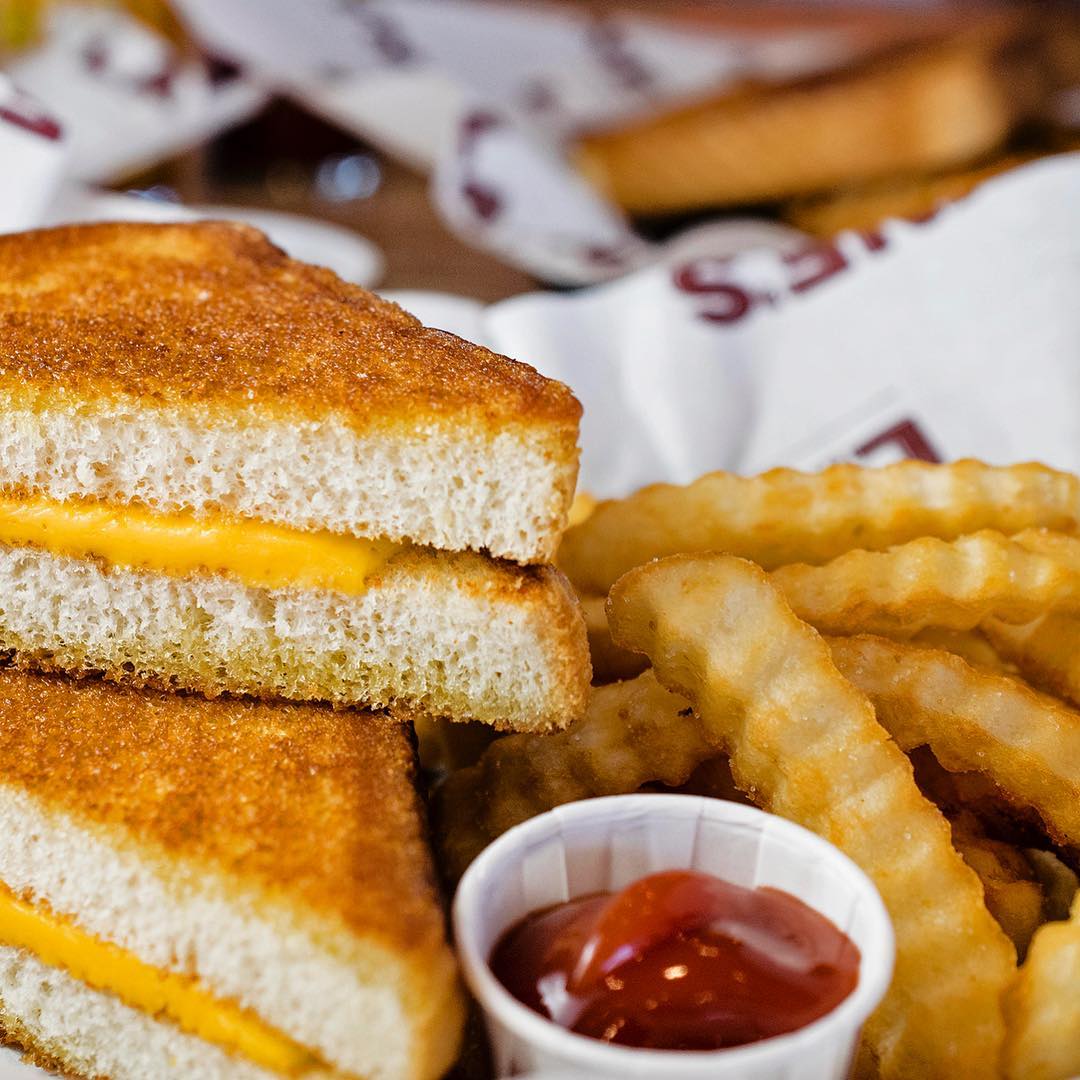 Order Grilled Cheese Sandwich food online from Layne Chicken Fingers store, Katy on bringmethat.com