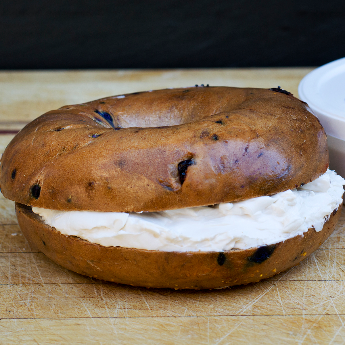 Order Bagel with Tofutti Spread food online from Rosenfeld Bagels store, Newton on bringmethat.com