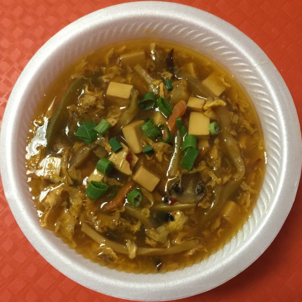 Order Hot and Sour Soup food online from Great Wall Chinese Restaurant store, Western Springs on bringmethat.com