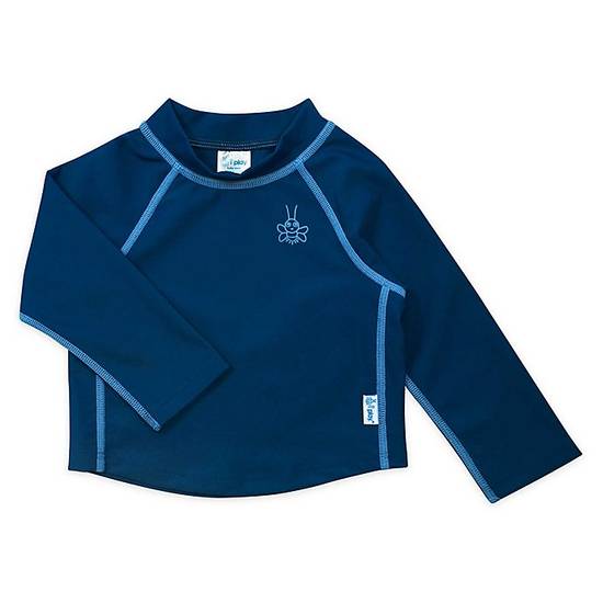 Order i play.® by green sprouts® Size 12M Long-Sleeve Rashguard in Navy food online from Bed Bath & Beyond store, Lancaster on bringmethat.com