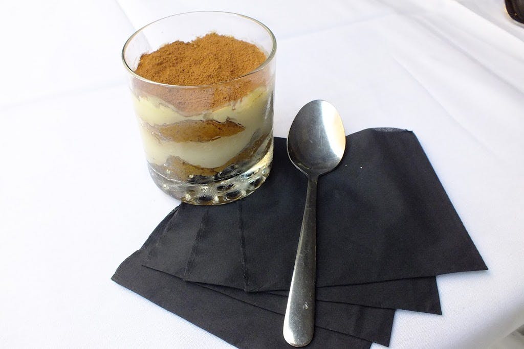 Order Tiramisu - All Homemade Desserts food online from Giovanni's Pizza and Pasta store, Pittsburgh on bringmethat.com