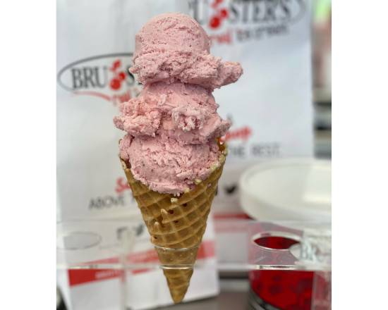 Order Regular Waffle Cone food online from Bruster Real Ice Cream store, Athens on bringmethat.com