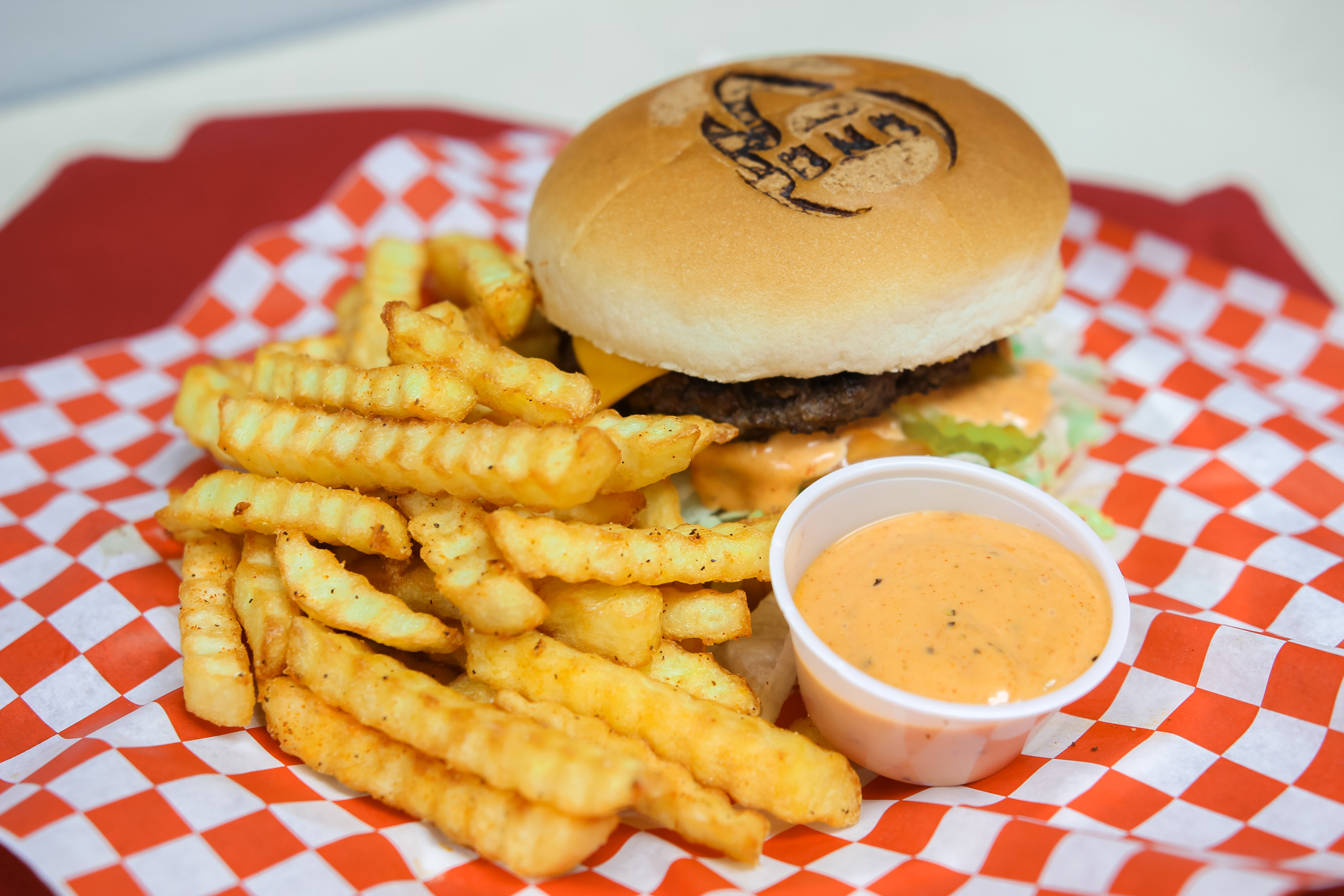 Order BnB Burger Meal food online from Burgers N Beyond store, Fort Worth on bringmethat.com