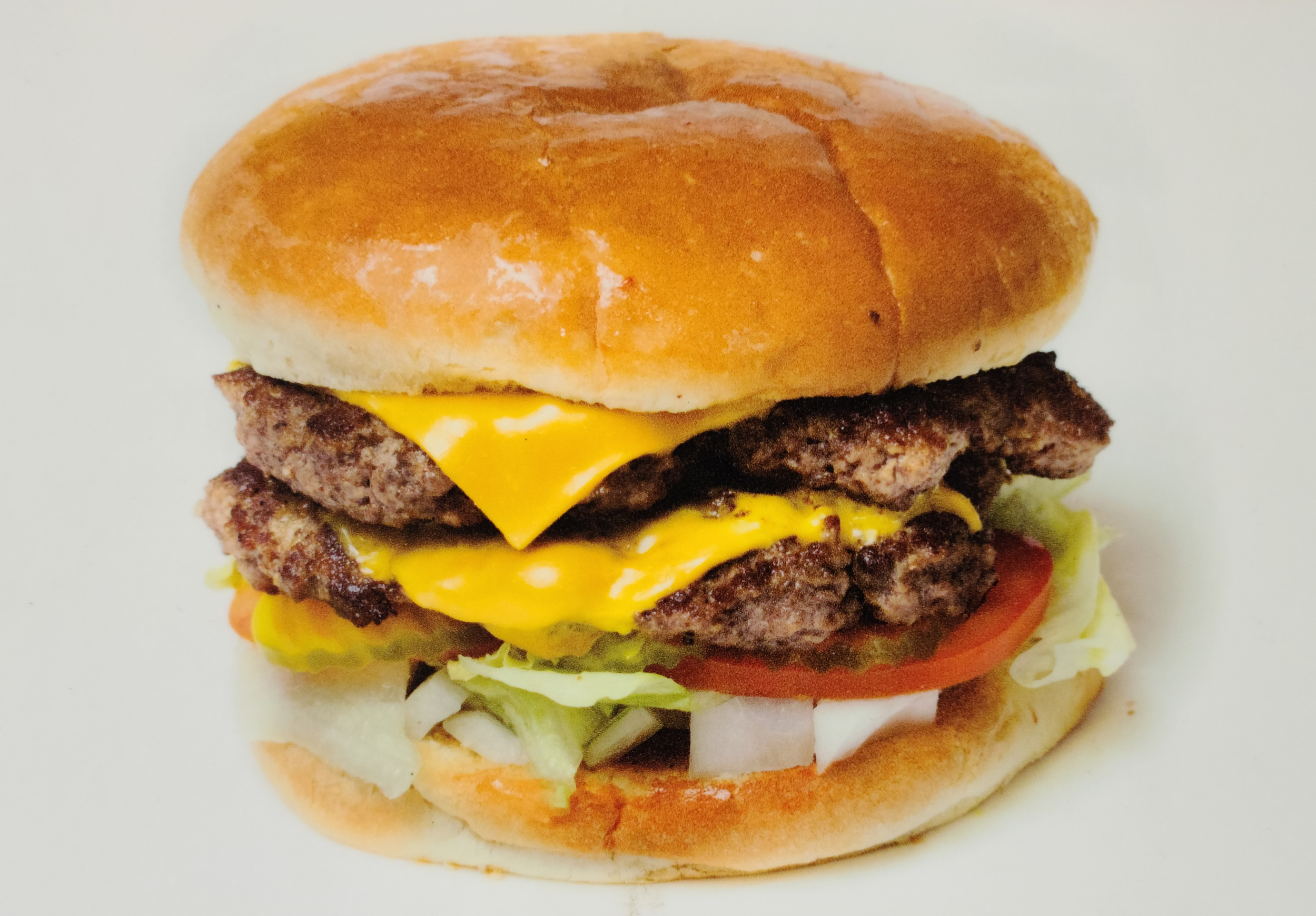 Order Double Deluxe food online from Burger Island store, Richardson on bringmethat.com
