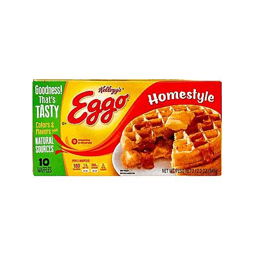 Order Eggo Waffles Homestyle  (10 PACK) 40576 food online from Bevmo! store, Chico on bringmethat.com