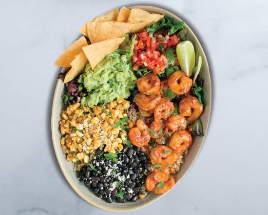 Order Mexican Guajillo Shrimp Bowl SMALL GF food online from Pacific Catch store, San Francisco on bringmethat.com
