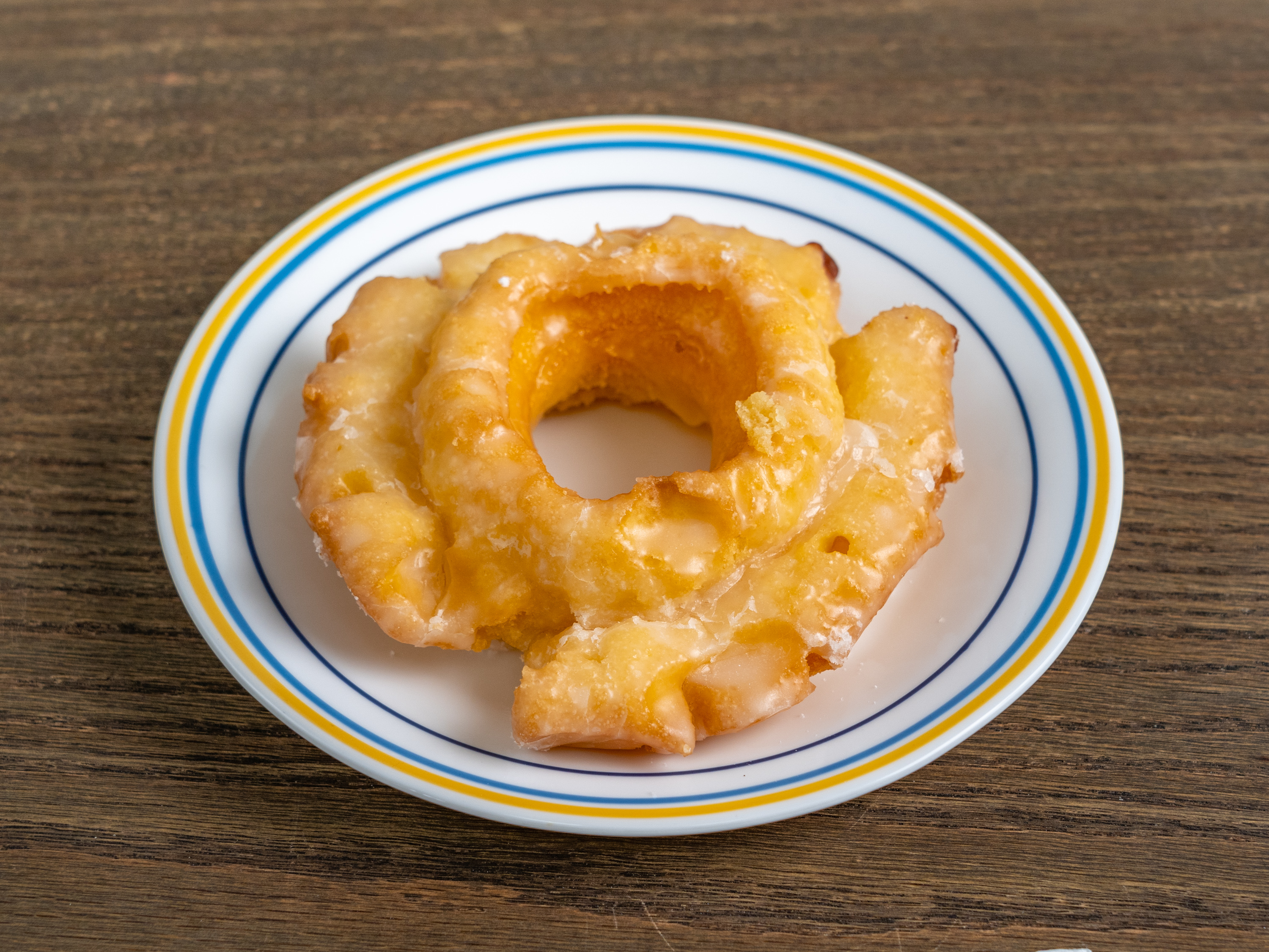 Order Old Fashion Cake Donut food online from Snowflake Donuts store, Boerne on bringmethat.com