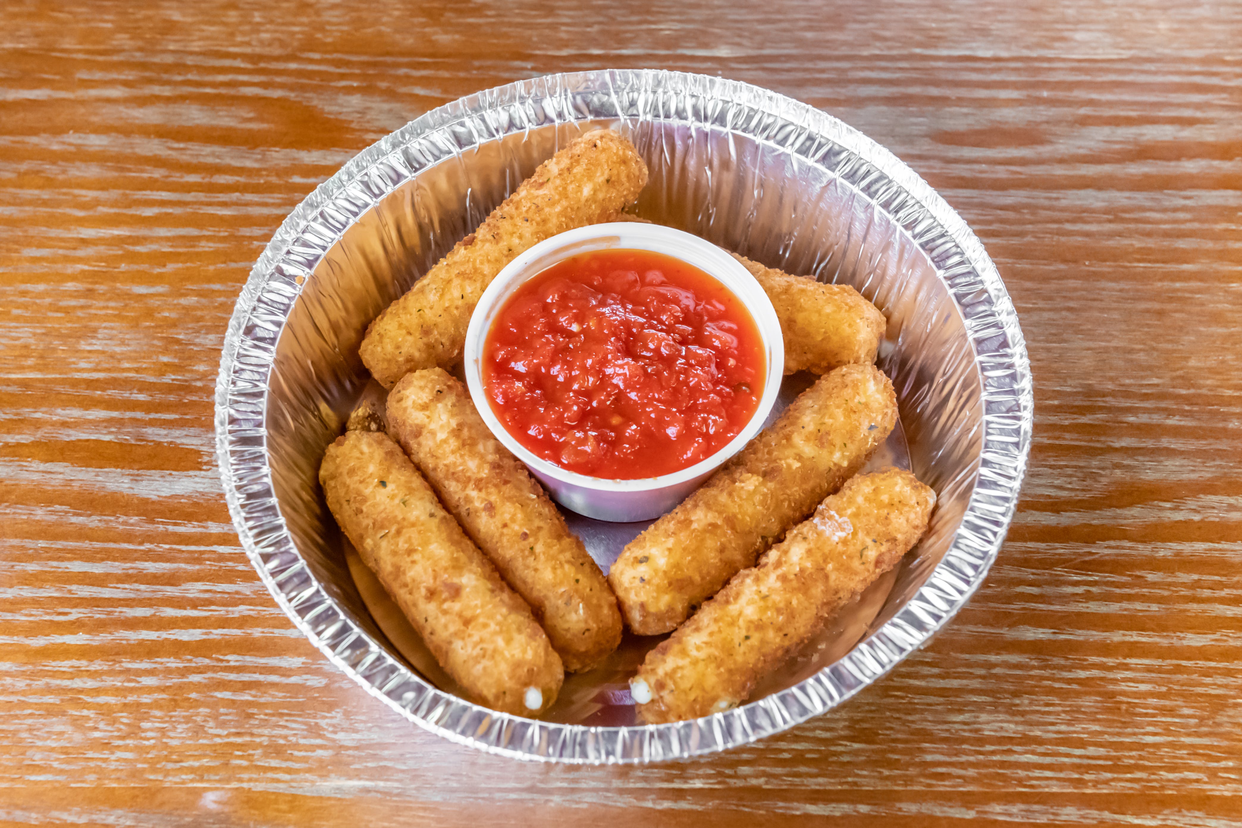 Order Fried Mozzarella - 6 Pieces food online from Branford Pizza store, Branford on bringmethat.com