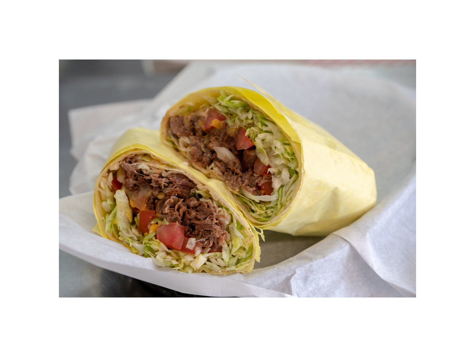 Order Beef Burrito food online from Norm Famous Burgers store, Whittier on bringmethat.com