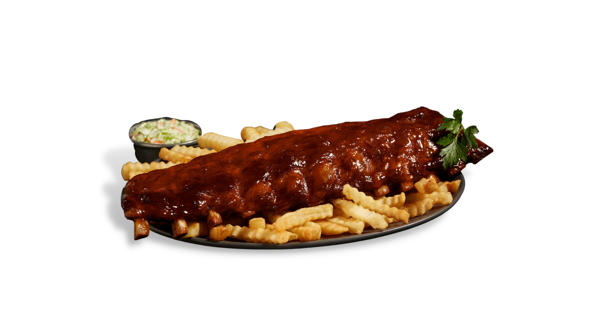 Order Maple Bourbon BBQ Ribs food online from Frisch Big Boy store, Middletown on bringmethat.com