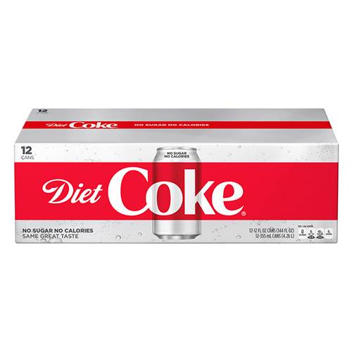 Order Diet Coke - 12 oz Cans/12 Pack food online from Bottle Shop & Spirits store, Los Alamitos on bringmethat.com