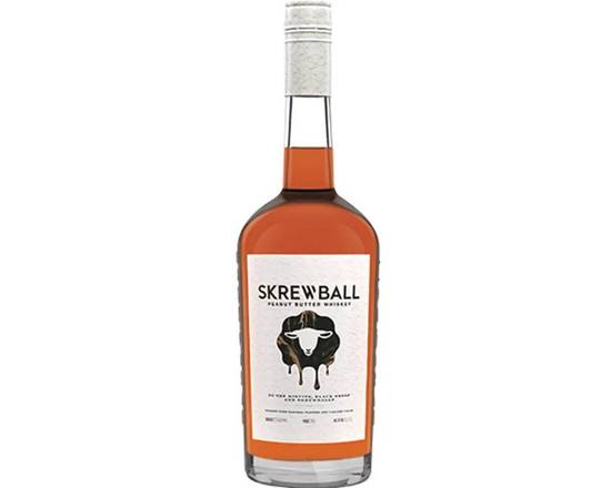 Order Skrewball Peanut Butter Whiskey, 50mL whiskey food online from Cold Spring Liquor store, Liberty Hill on bringmethat.com