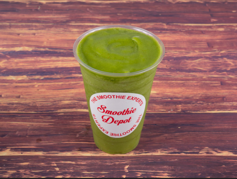 Order Ginger Green Smoothie food online from Smoothie Depot store, Houston on bringmethat.com