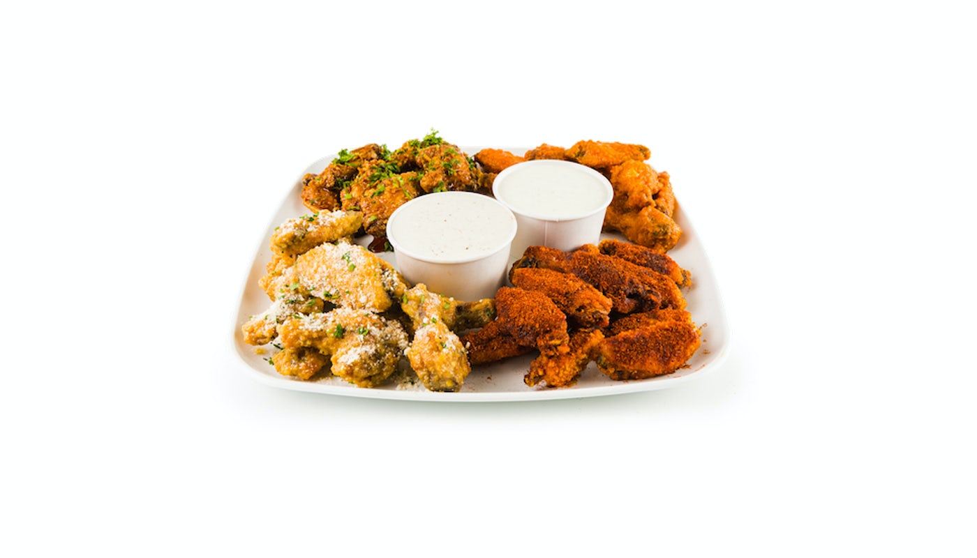 Order Wing Platter (80 Pcs.)  food online from Starbird Wings store, Campbell on bringmethat.com