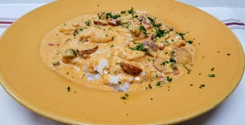 Order Shrimp & Grits food online from Hidden Manna Cafe store, Matteson on bringmethat.com