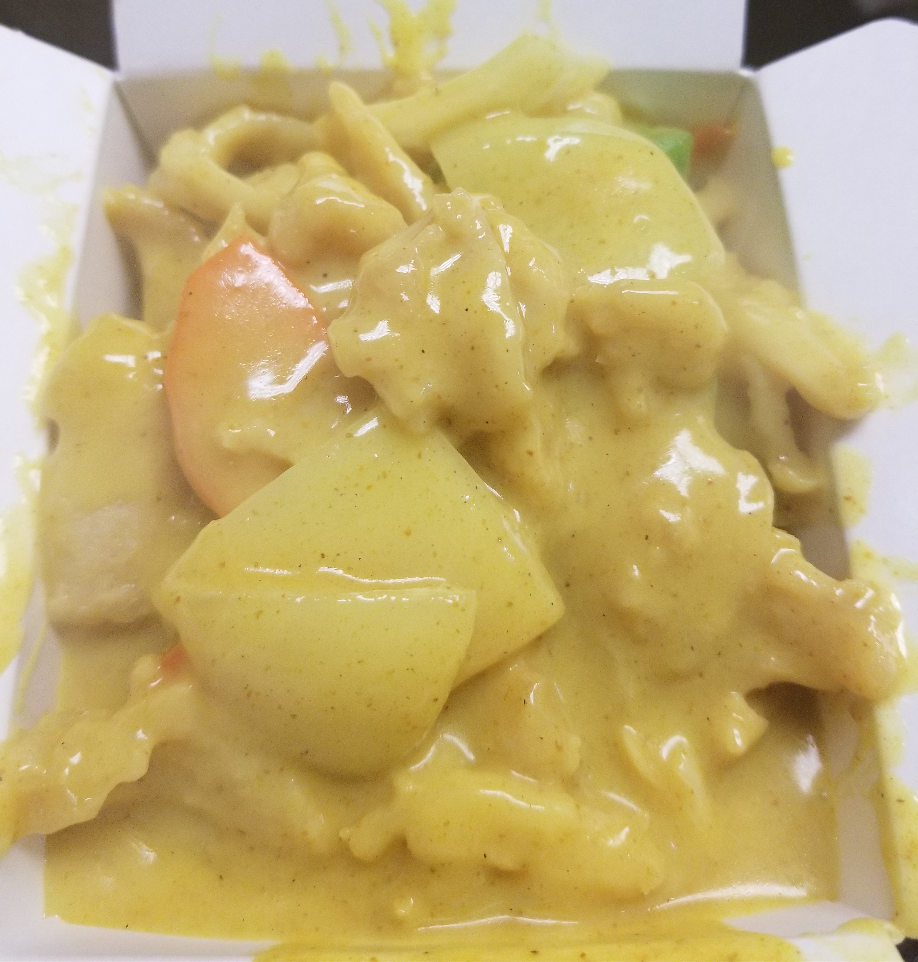 Order 23. Curry Chicken food online from Mandarin Chinese Restaurant store, Silverdale on bringmethat.com