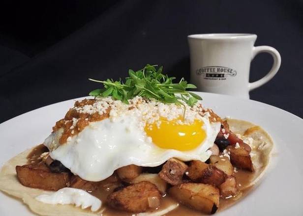 Order Chicken Apple Sausage "Hash" food online from Coffee House Cafe store, Dallas on bringmethat.com