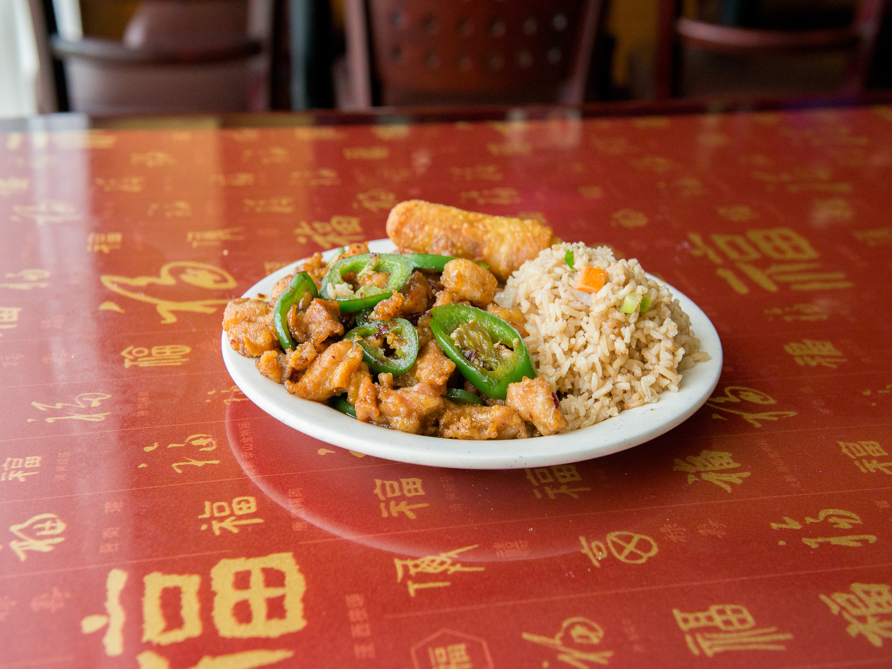 Order Jalapeno Chicken Combo food online from Tian Fu Buffet store, Delaware on bringmethat.com
