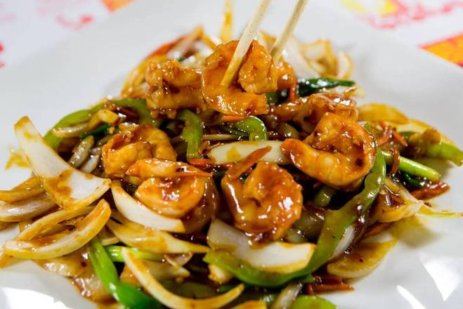 Order Szechuan Shrimp food online from Dragon Palace store, Gresham on bringmethat.com