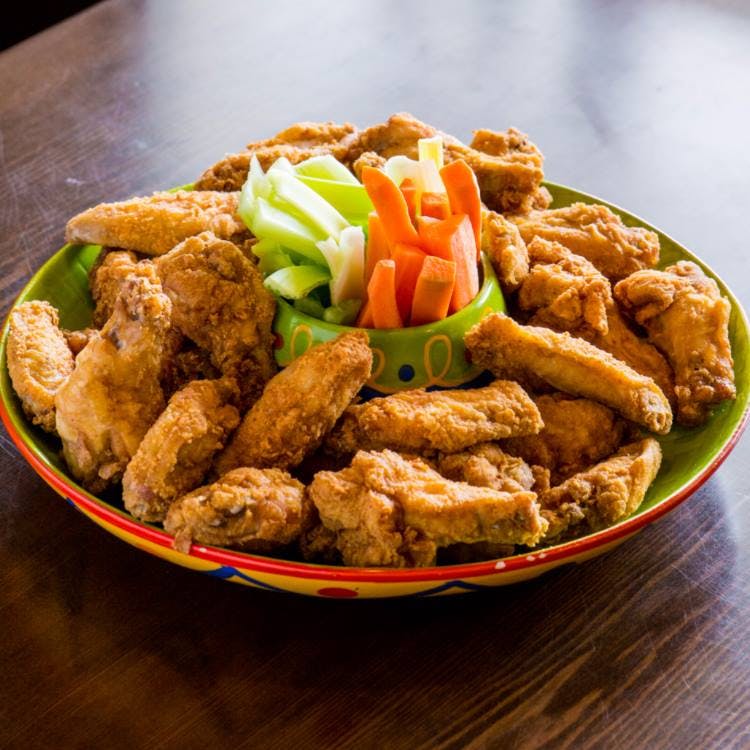 Order Breaded Wings - 6 Pieces food online from La Cantina Bar & Grill store, Plainfield on bringmethat.com