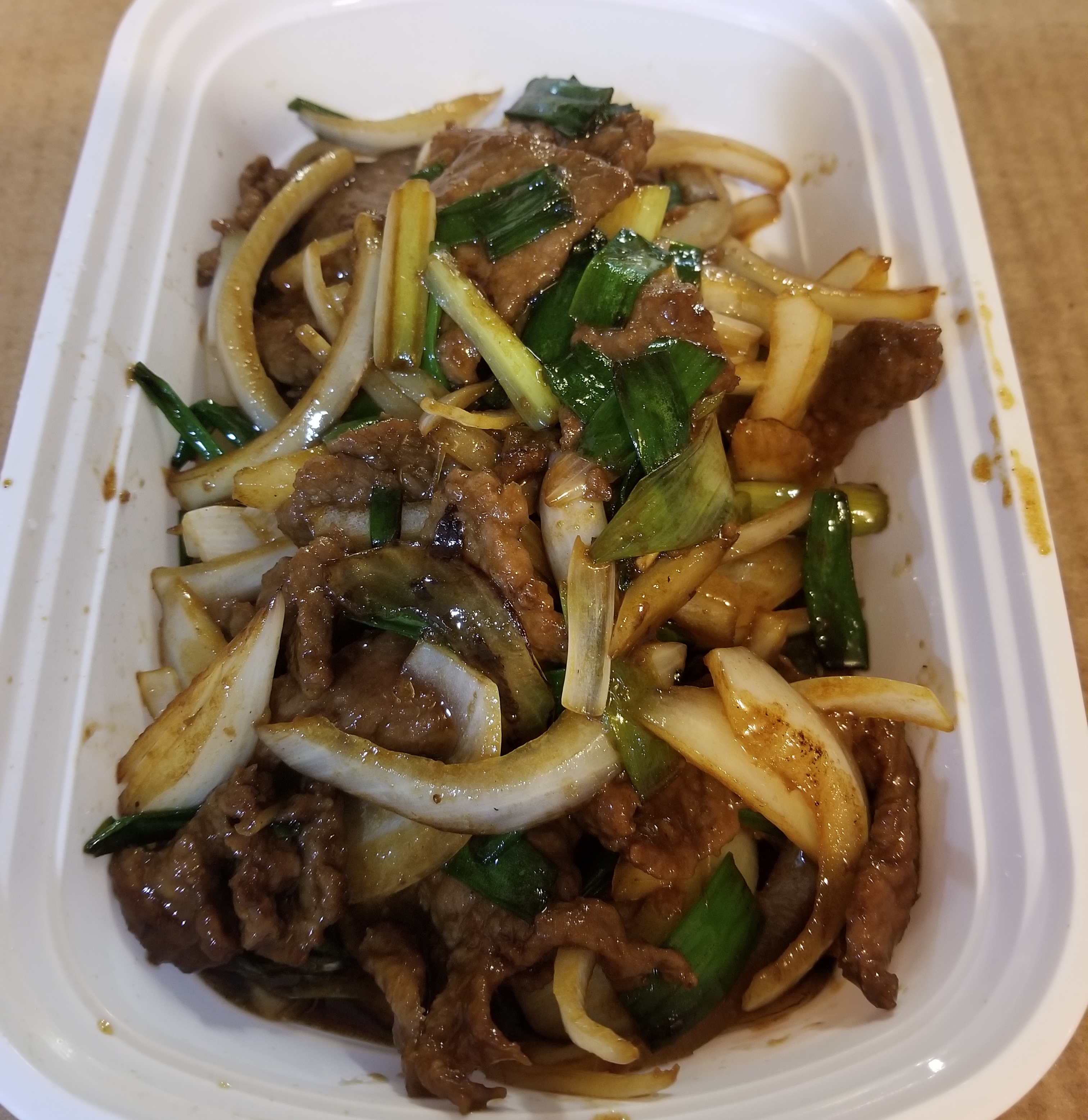 Order B6. Mongolian Beef food online from Joy Village store, Columbus on bringmethat.com