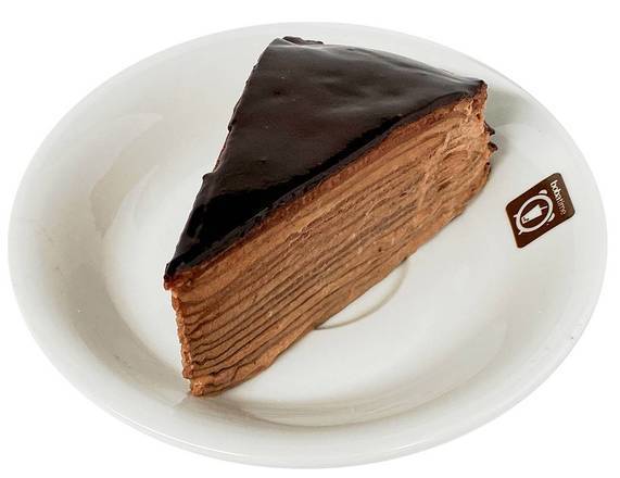 Order Chocolate Crepe Cake food online from Boba Time store, Glendale on bringmethat.com
