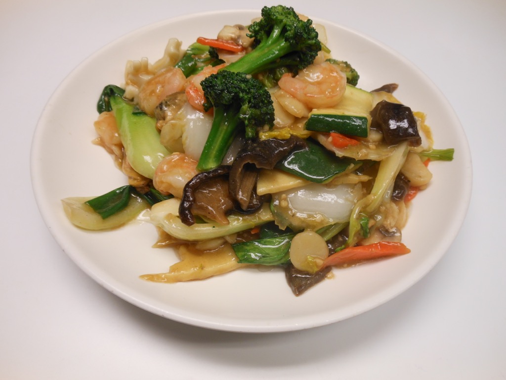 Order Eight Assorted Seafood  food online from House of Joy Chinese Restaurant store, Glendale on bringmethat.com