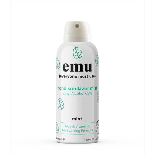 Order EMU Hand Sanitizer Mist Mint  (2.2 OZ) 138523 food online from BevMo! store, Greenbrae on bringmethat.com
