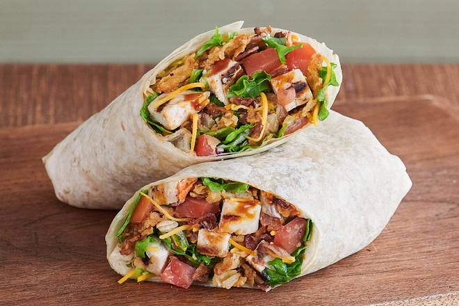 Order BBQ Chicken Ranch Wrap food online from Farmer Boys store, Victorville on bringmethat.com